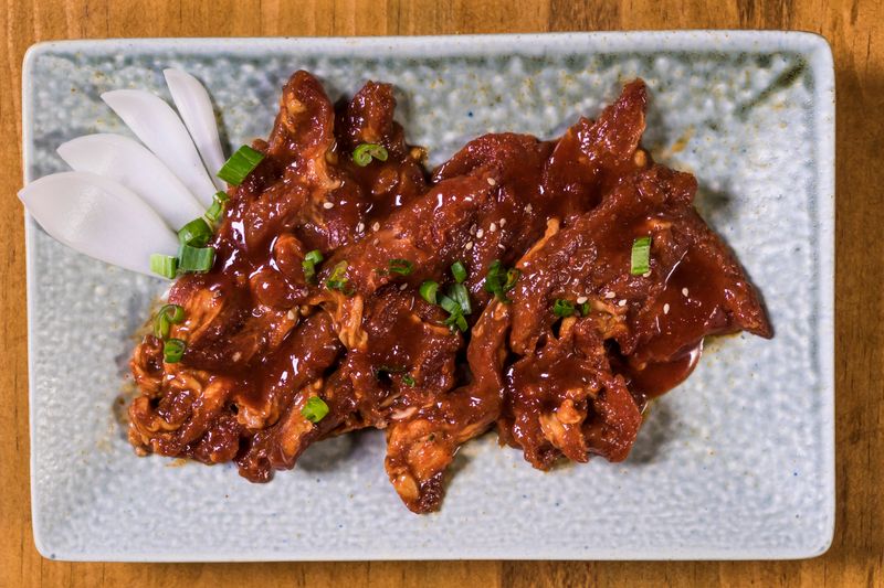 Wings over Smoked BBQ wings with rich barbecue glaze